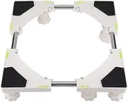 Adjustable Washing Machine Base, 4/8 Feet Multi-functional Mobile Base Telescopic Furniture Dolly for Washing Machine Dryer and Refrigerator (8 Feets)