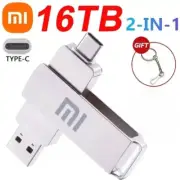 New 1TB to 16TB 3.2 USB Flash Drive Waterproof High Speed Transfer Type-c 2 in 1
