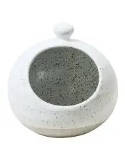 [Robert Gordon] Natural Home Salt Pig 11x11x11.5cm in White Speckle