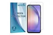 [Set of 3] Samsung Galaxy A54 5G Ultra Clear Screen Protector Film by MEZON Case Friendly, Shock Absorption (Galaxy A54 5G, Clear)