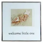 Northlight Silver Baby Photo Picture Frame- 4" x 6"