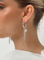 Lorentz Earrings Silver