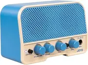 JOYO Combo Guitar Amplifier Bluetooth 5W Recharging Small Mini Practice Headphone Guitar Amp with Clean & Overdrive Channels (JA-02 II Blue)
