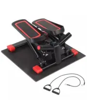 Steppers Exercise Stair Stepper with Resistance Bands Mini Stepper 300LBS