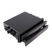 Universal Double Din Radio Pocket Drink-Cup Holder And Storage Box for Car Truck