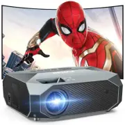 18000L Projector with 5G WiFi and Bluetooth Native 1080P 4K Support | Bundle