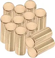 OSALADI 12pcs Metal Cord End Caps Durable Zinc Alloy Aglets for Hoodies Pants and Drawstrings Fasteners for DIY Clothing Accessories Elegant Design Versatile Use