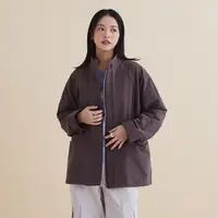 在飛比找蝦皮商城優惠-【E-WEAR】沉穩作風立領造型外套- 兩色