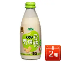 在飛比找7-ELEVEN線上購物中心優惠-【統一生機】有機無加糖豆漿(245ml x24瓶)x2箱