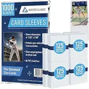 Card Sleeves | Penny Sleeves. Baseball Card Sleeves. Soft Trading Card Sleeve. Penny Sleeves for Trading Cards. Plastic Card Sleeves. Ultra Clear Card Sleeves. Pro Sports Card Sleeves. (1000 Pack)