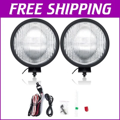 Complete Fog Light Kit with Switch for 1997-2006 Jeep Wrangler TJ - Easy Install