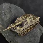 NEW 1/72 WW II Germany Jagdpanzer VI Jagdtiger Heavy Tank Model All-metal Bronze