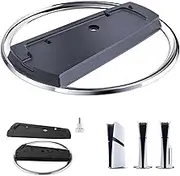 GIONAR PS5 Slim Vertical Stand - Space-Saving Console Holder for PlayStation 5 Slim & Standard Console with Anti-Slip Pads, Durable ABS Material