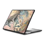 MacBook Air 15-inch (M2 - M4) Impact Case Vintage Rose Gold Marble by Nature Magick - Gray Copper Bronze Pink