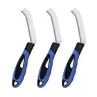 Versatile Brush Compact Crevice Cleaner Ergonomic Handle Grout Set for Tile