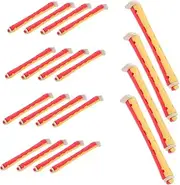 VINTORKY Home Salon Hair Tools 24pcs Heatless Curling Rods Plastic Curlers for Long Hair for Waves Curls