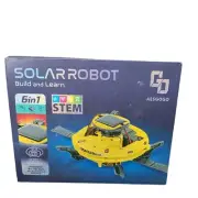 Stem Solar Robot Build And Learn Kit 6 in 1 Ages 8+ Sun Powered Educational