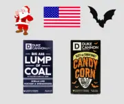 Duke Cannon Candy Corn & Lump of Coal Big Ass Brick Soap Men Benefits Vets Lot 2