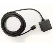 Rubberized 50ft Quad Box Power Cable 4 outlet box 12/3 SJOOW Black Cord 15A