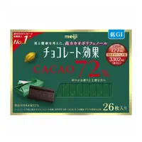 在飛比找日藥本舖優惠-明治CACAO 72%黑巧克力-26枚盒裝