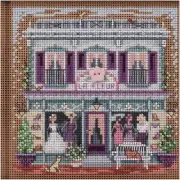 Springtime Beaded Cross Stitch Kit - La Fleur Boutique 2020 MH142011