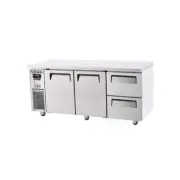 Turbo Air Undercounter 2 Door 2 Drawer Fridge - KUR18-2D-2-N-TA