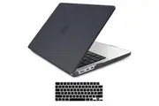 2022-2025 MacBook Air 13 inch case M2 A2681 M3 A3113 M4 A3240 Hard Shell Case Keyboard Cover Black