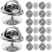 [GLSTOY] Butterfly Hat Pin Backs Holder 50pcs Tie Tacks Blank Pins for Jewelry Diy