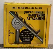Vintage Super Drill Bit Sharpening Attachment No. 2 Tool A D McBurney