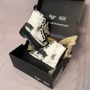 Dr. Martens x NINE INCH NAILS 1460 White limited Edition Uk 7