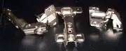 10 Assorted Cabinet Door Hinges Self Close Concealed Compact Hinges Face Frame