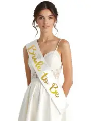 Elegant Bride to Be Sash and Veil Set – Perfect Bridal Shower Accessories for...
