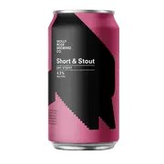 Molly Rose Short and Stout Dry Stout 375ml Can