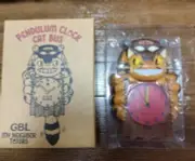 Studio Ghibli My Neighbor Totoro The Cat Bus Wall Clock Pendulum Swing Tail GBL