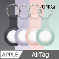 在飛比找PChome24h購物優惠-UNIQ AirTag Lino 液態矽膠掛扣防丟保護套(附