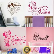 Custom Personalised Name with DISNEY Wall Art Vinyl Sticker Decal