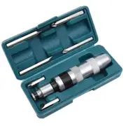 Knock Screwdriver Set Combination Impact Silver 13Pcs With Tin Box Screwdrivers & Nutdrivers