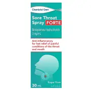 Chemists' Own Sore Throat Spray Forte 30ml