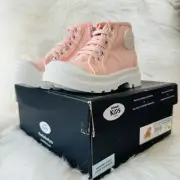 Girl’s NIB Dr. Scholl’s High-Top Sneakers Memory Foam Size 7M Toddler Pink
