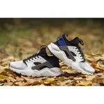 代購NIKE AIR HUARACHE RUN ULTRA 白藍黑 武士 皮革 無縫 鋼彈 男女 819685-100