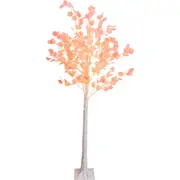 LVD Light Up LED Tree Decorative USB Lighting Home/Office Decor 35cm Pink