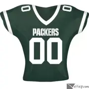 Anagram Green Bay Packers Football 26" Jersey Foil Super Shape Balloon, Green...