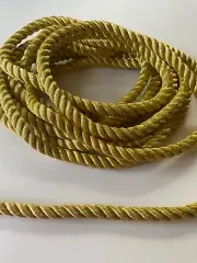Vintage Gold Metallic Cord Trim 9 mm Sell per Metre