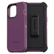 Case for iPhone 15 Pro OtterBox Defender Series + Holster - Purple Pink
