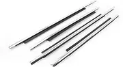 Jodriva Window Door Seals 4Pcs/Set Car Weatherstrip Window Outside Molding Trim Auto Door Seal Belt Moulding, for Q3 Car Door Weather Strip