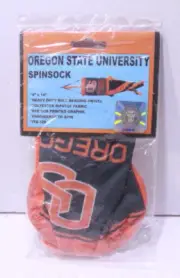 Oregon State University Spinsock 4"x14" In The Breeze Windsock Made in USA New