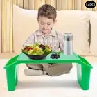 Rectangle 12 Pcs Kids Lap Desk Tray Pp Portable Lap Bed Table With Side Pockets