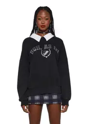 [Dolls Kill x Clueless] I'll Call You Rhinestone Sweatshirt