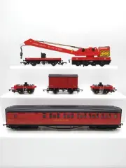 Hornby Cowans Sheldon Operating Breakdown Crane Set 6pc - OO -(Unused) Mint Cond