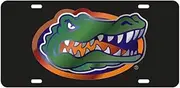 Craftique Florida Gators Black Gator Logo Laser Cut License Plate - Gator Logo